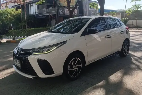 Toyota Yaris for rent in Thailand