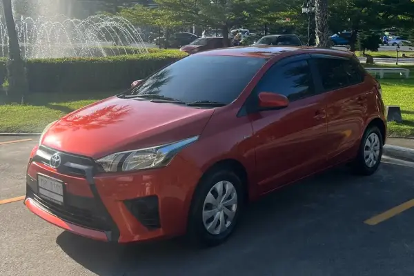 Toyota Yaris for rent in Thailand